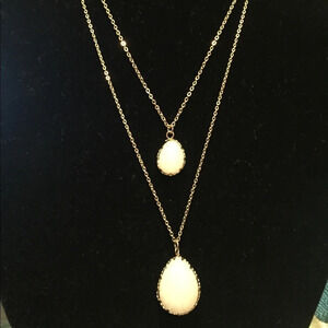 🆕 Mudd Gold and Pendant Statement Necklace